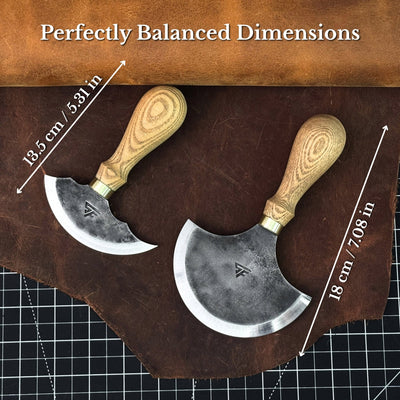 2-Piece Round Knife Set for Leathercraft - 3