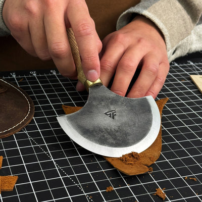 2-Piece Round Knife Set for Leathercraft - 5