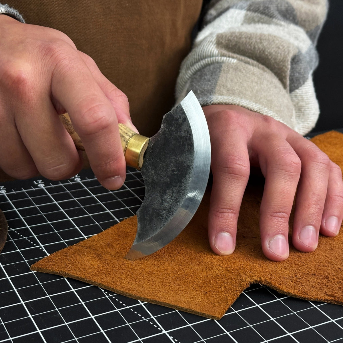 2-Piece Round Knife Set for Leathercraft - 4