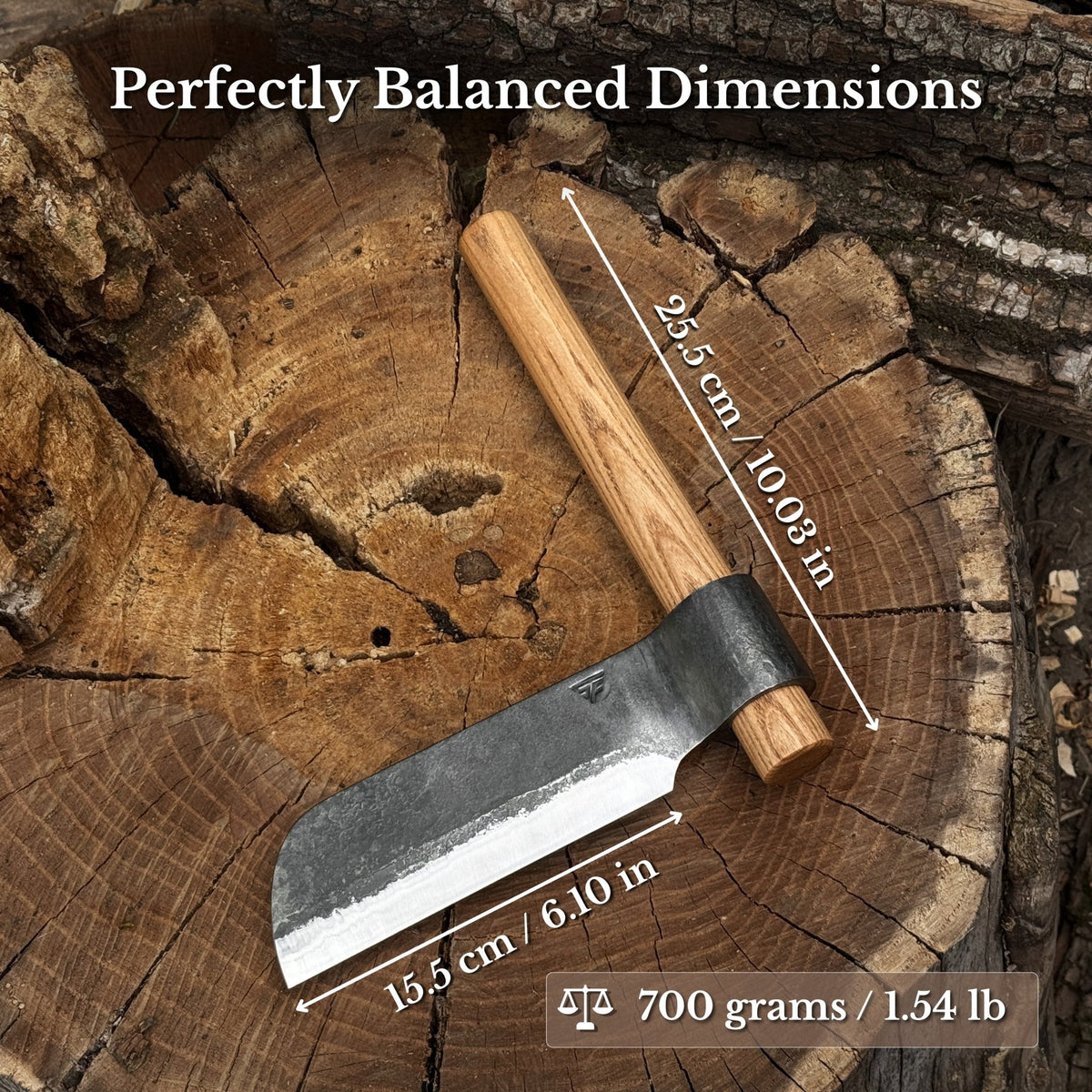 2-Piece Splitting Froe Set - 3