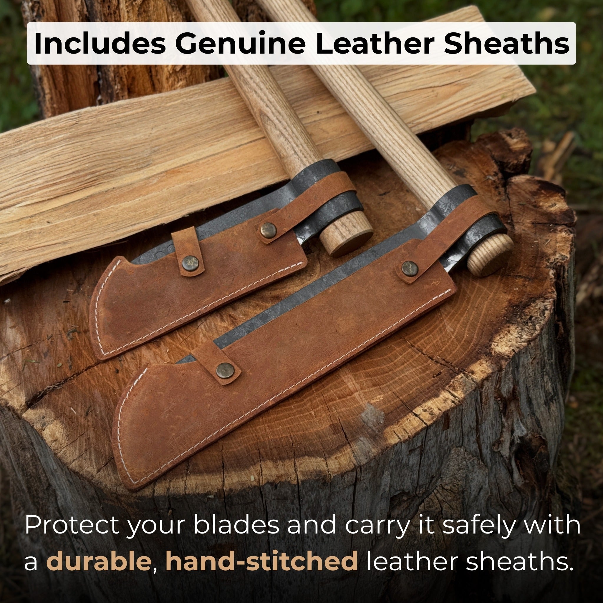 2 - Piece Splitting Froe Set - 4