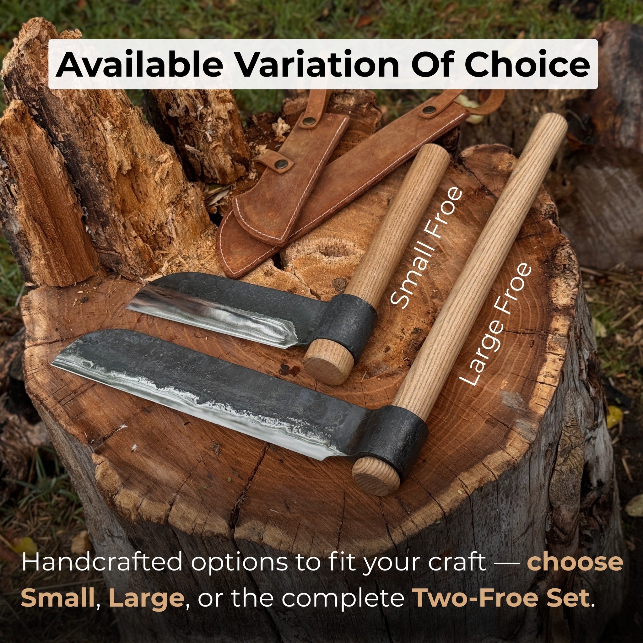 2 - Piece Splitting Froe Set - 7