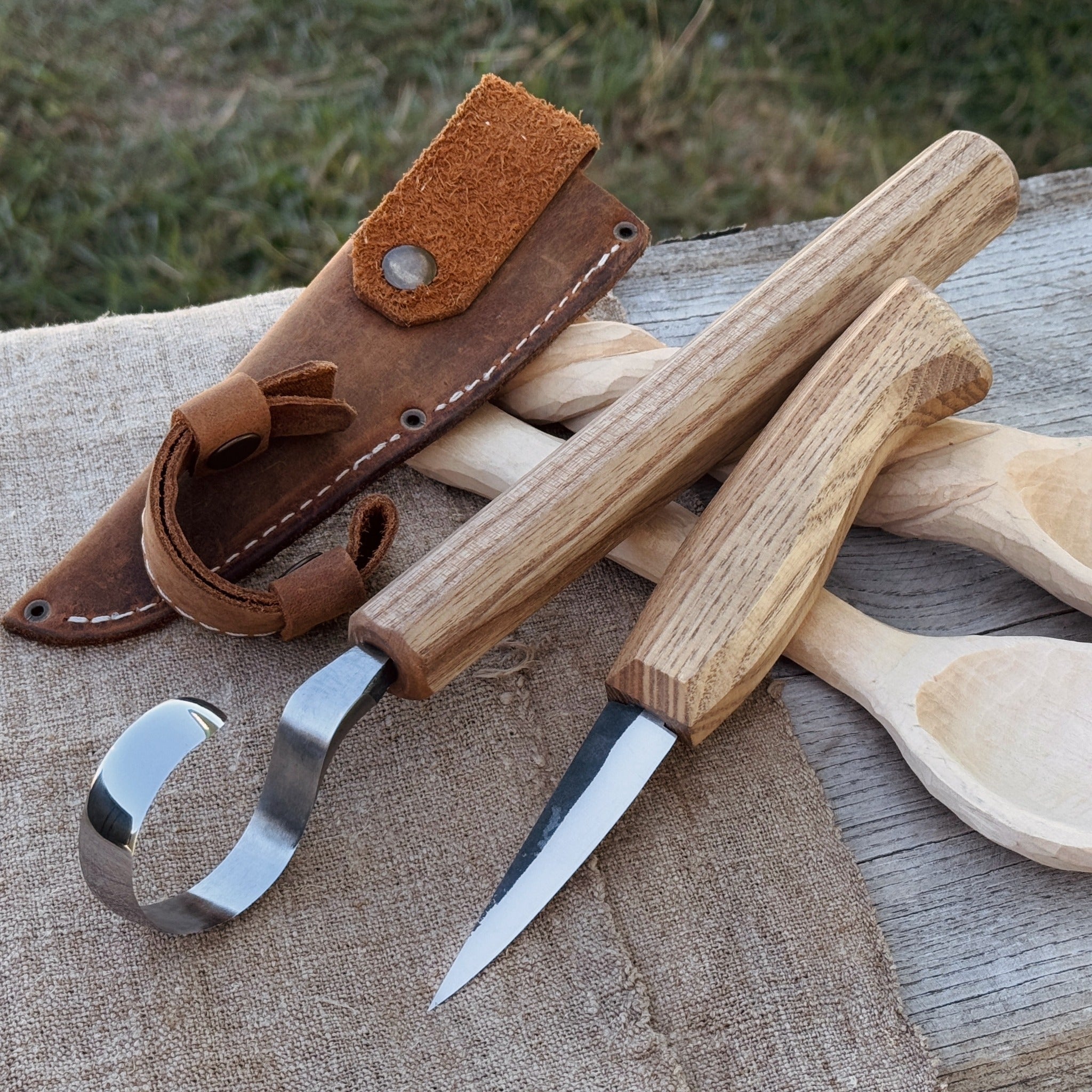 2 - Piece Spoon Carving Knife Set for Beginners - 1