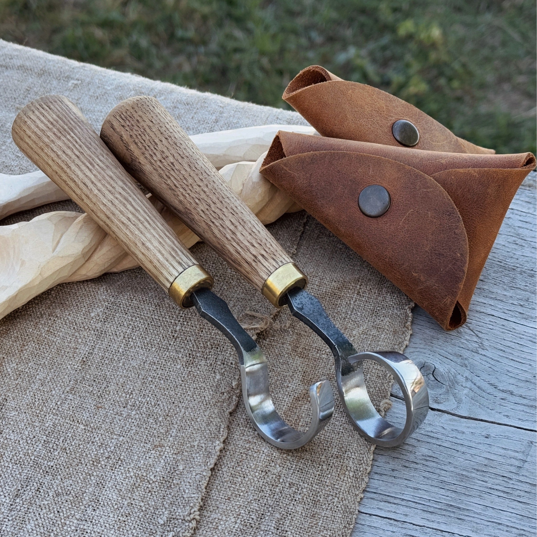 2 - Piece Spoon Carving Knife Set - 12