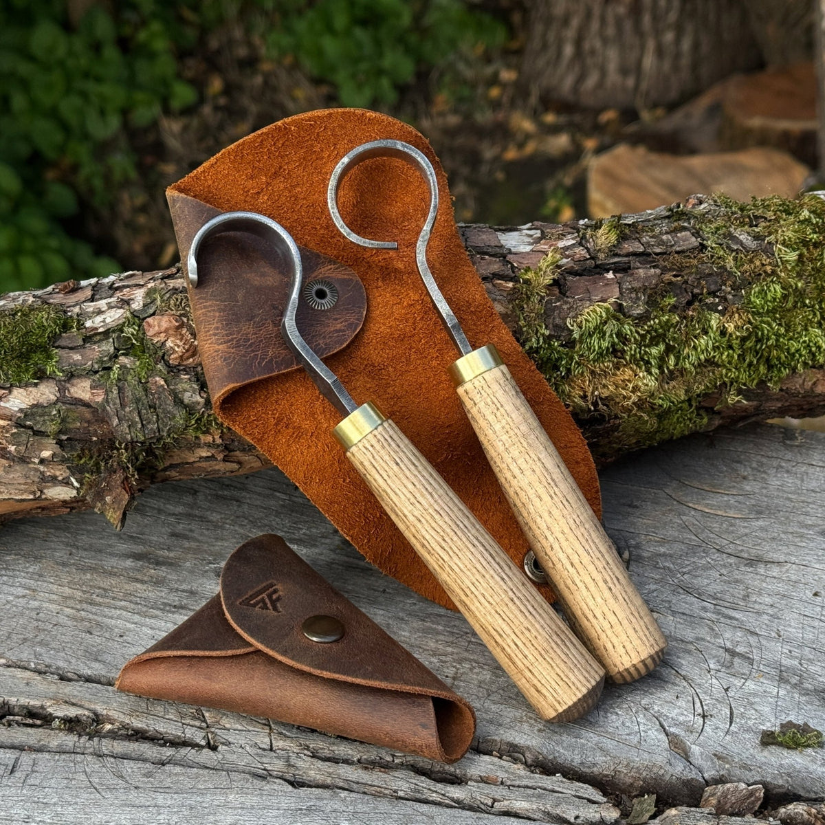 2-Piece Spoon Carving Knife Set - 1