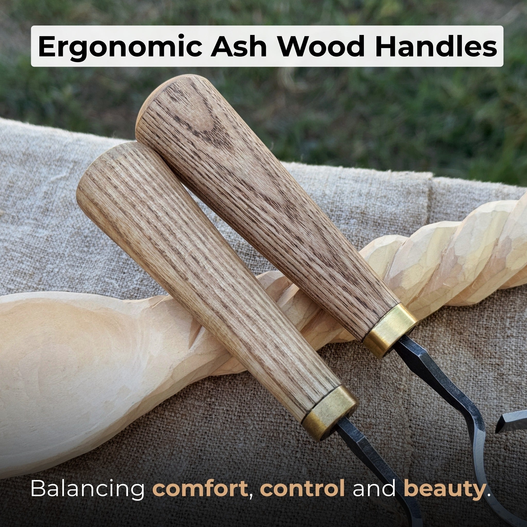 2 - Piece Spoon Carving Knife Set - 4