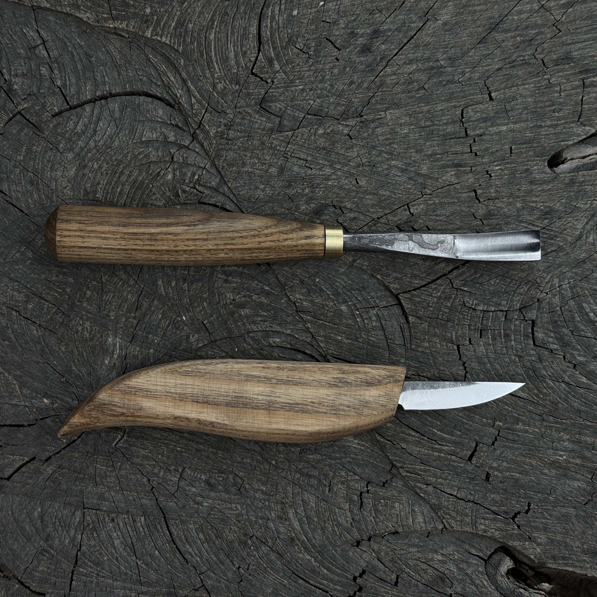 2 - Piece Wood Carving Set - 1