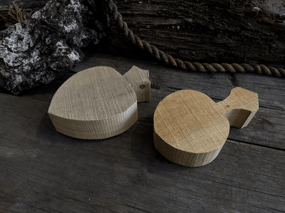 2 - Piece Wooden Kuksa Blank Set - 3