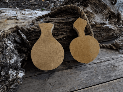 2 - Piece Wooden Kuksa Blank Set - 2