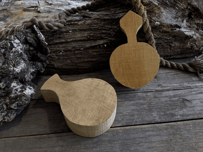 2 - Piece Wooden Kuksa Blank Set - 3