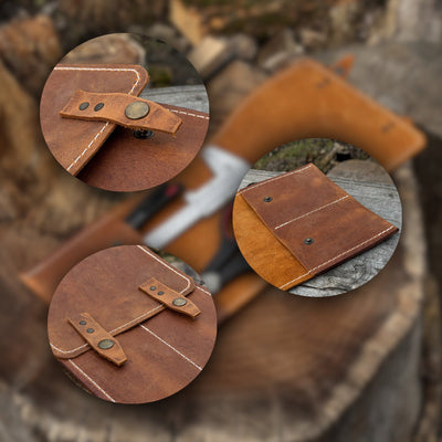 2 Pocket Leather Tool Case - 7