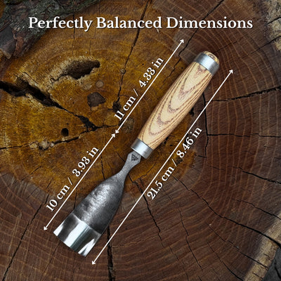 8-Piece Long Bent Gouge Set