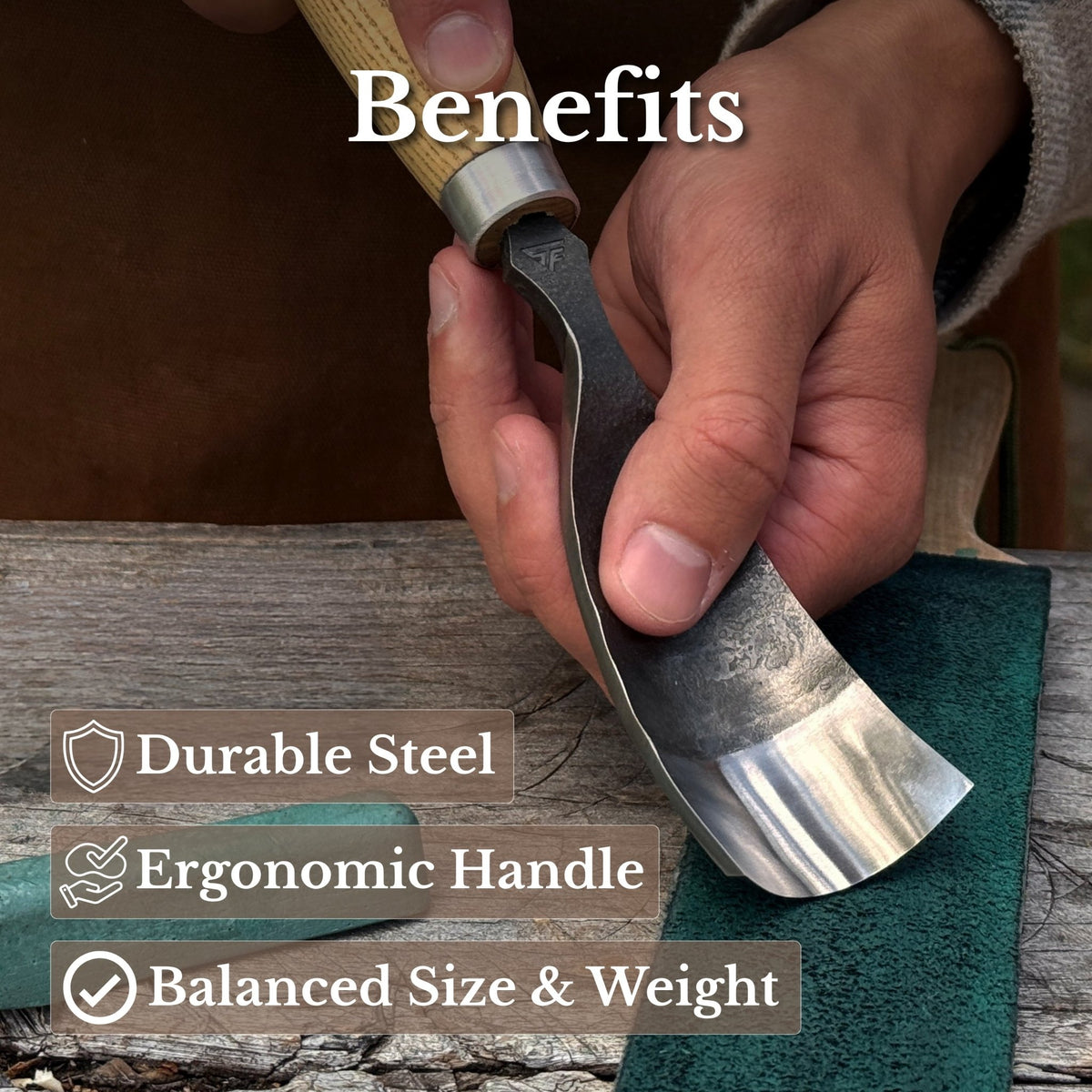 3-Piece Bent Gouge Set - 8