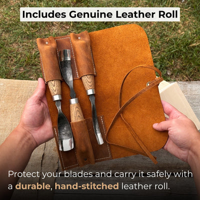 3 - Piece Bent Gouge Set - 4