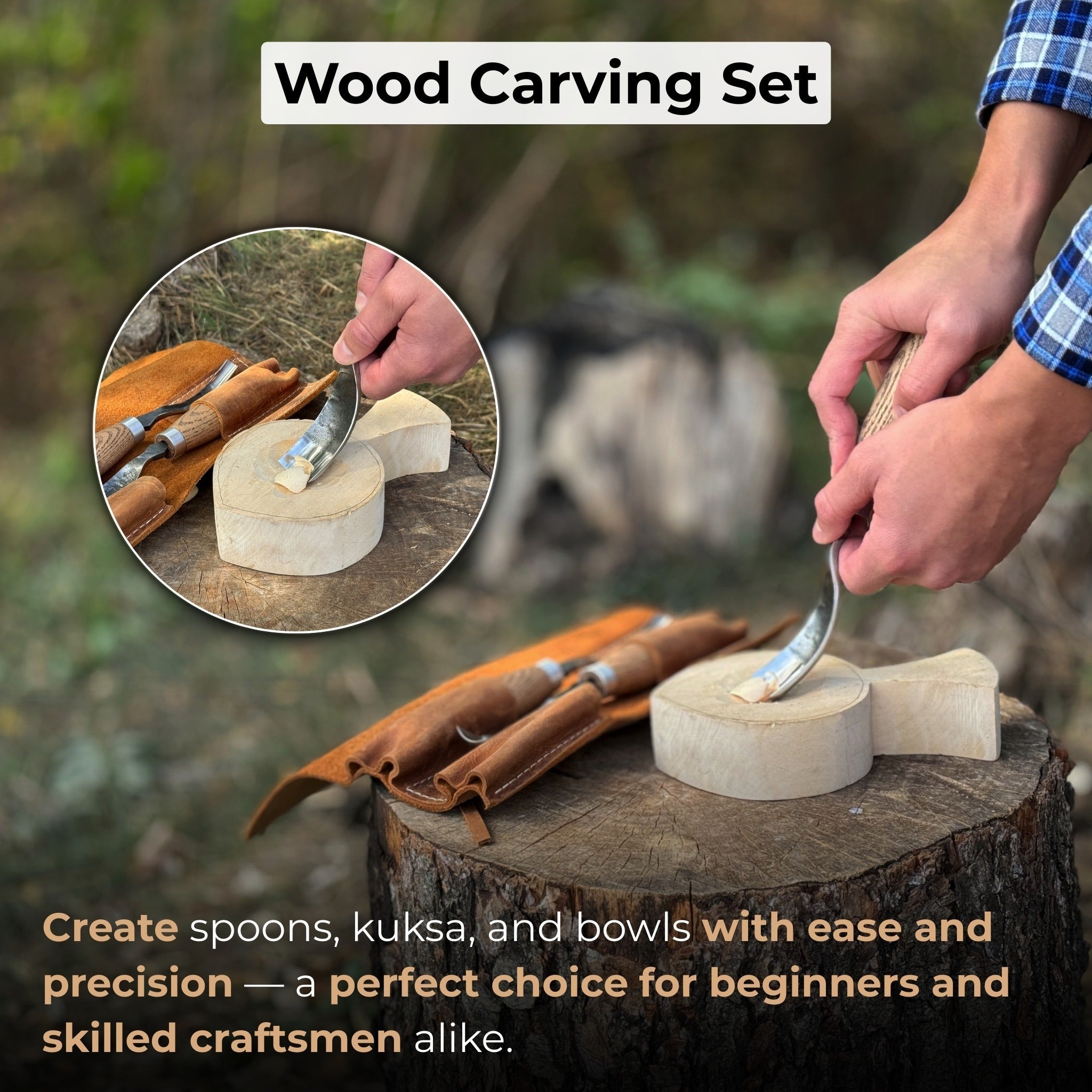 3 - Piece Bent Gouge Set - 7