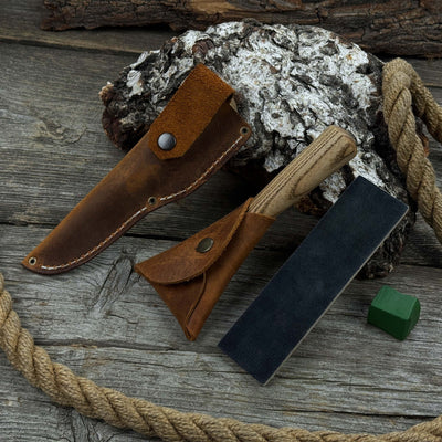 3 - Piece Hand - Forged Spoon Carving Tool Set - 6