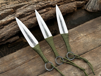 3 - Piece Hand - Forged Throwing Knife Set, 22.5 cm (8.8 inches) - 6