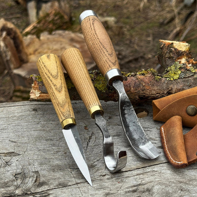 3-Piece Spoon Carving Tool Set - 1