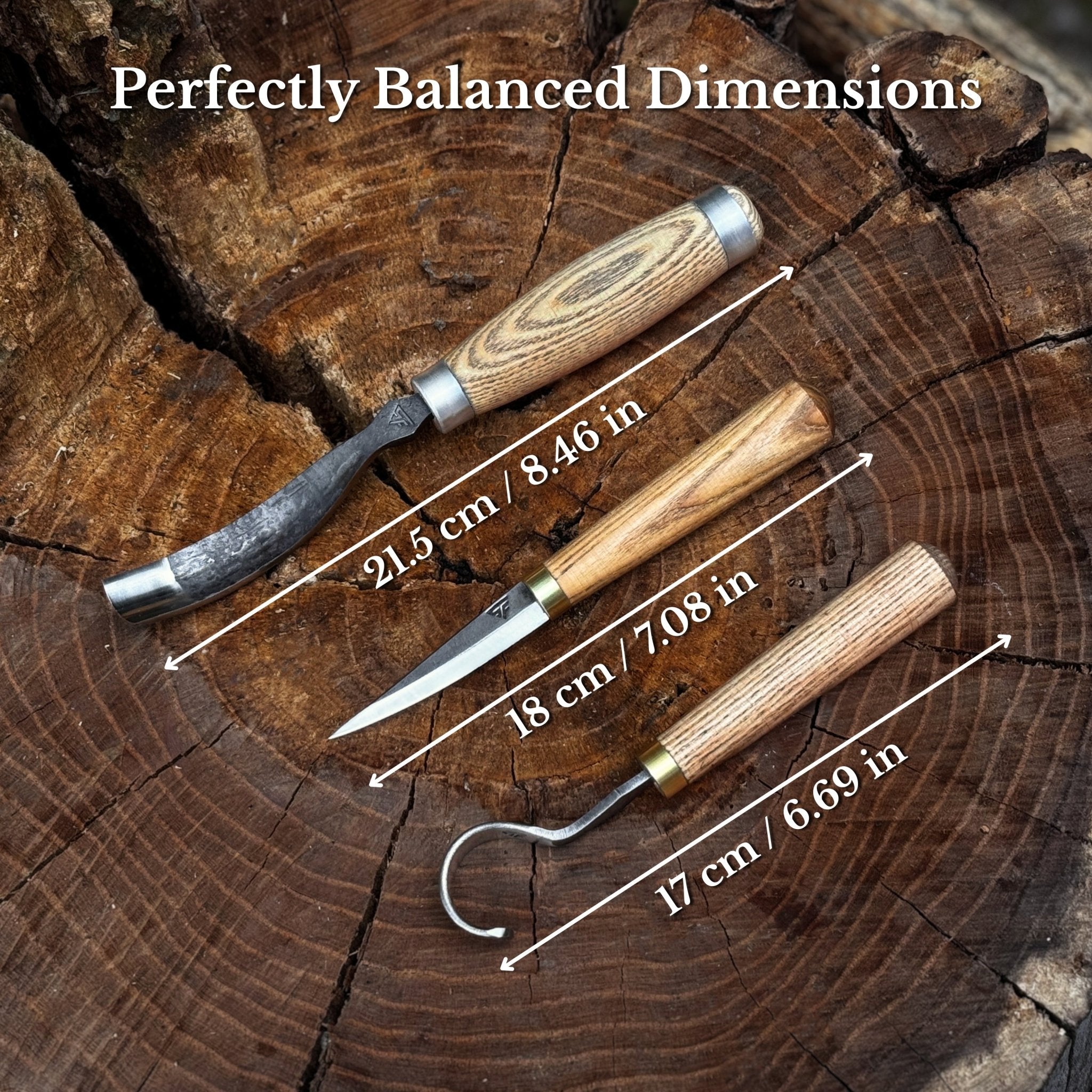3-Piece Spoon Carving Tool Set - 2