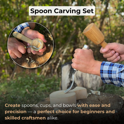 3-Piece Spoon Carving Tool Set - 2
