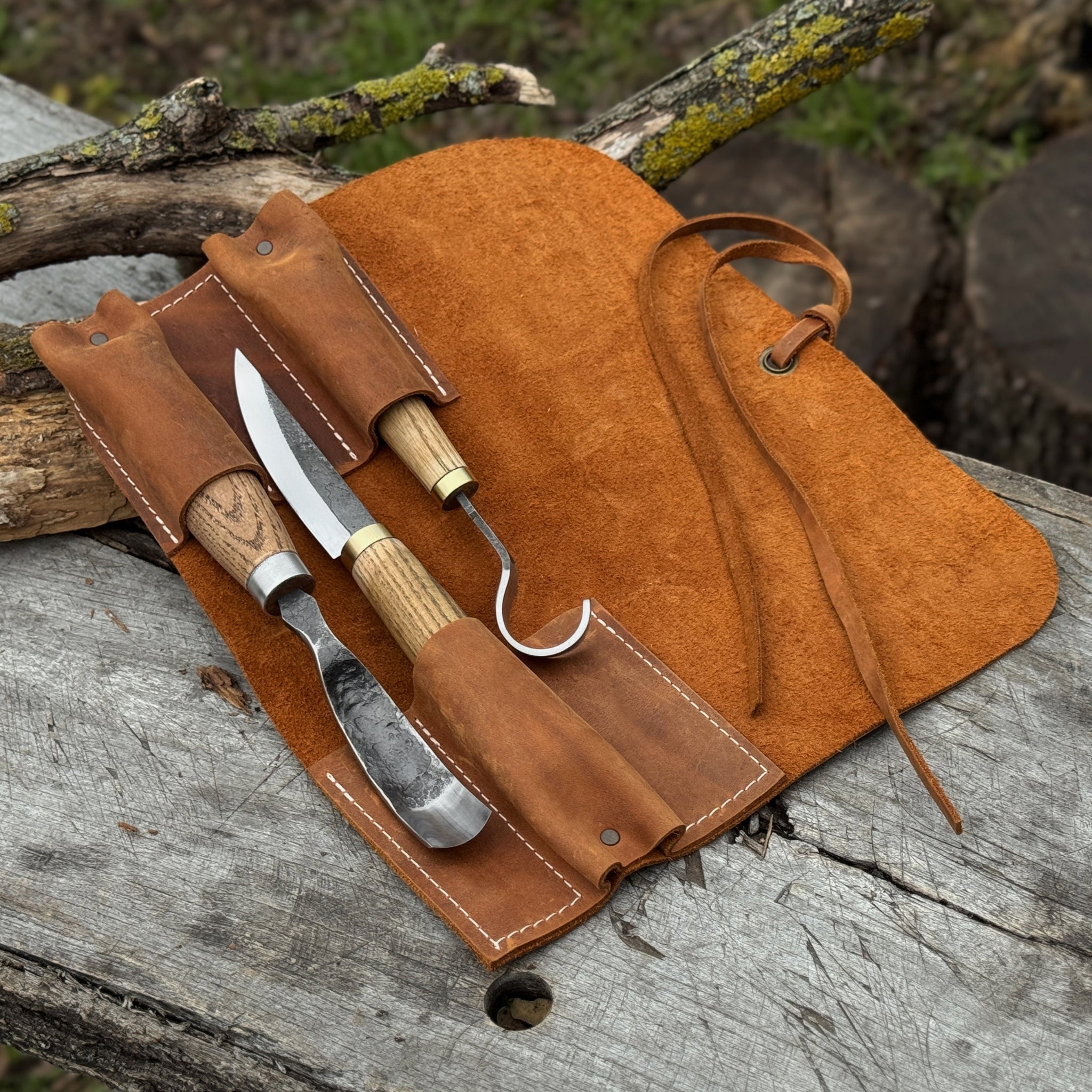 3 - Piece Spoon Carving Tool Set - 12