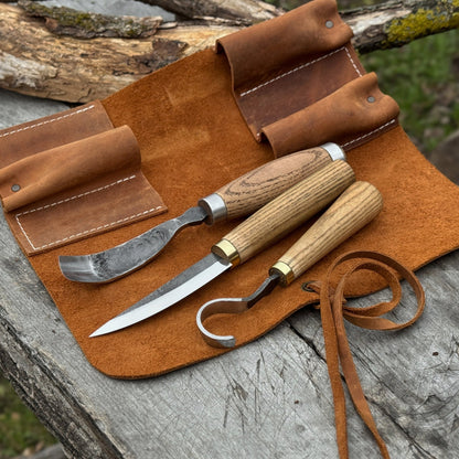 3 - Piece Spoon Carving Tool Set - 1