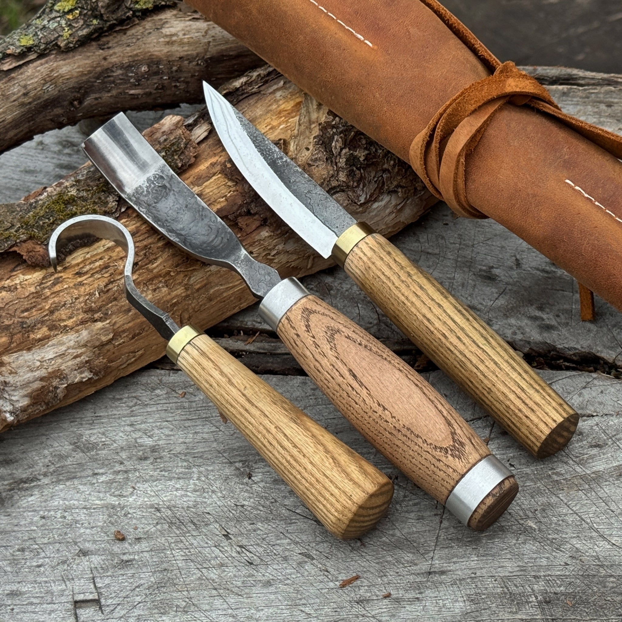 3 - Piece Spoon Carving Tool Set - 11