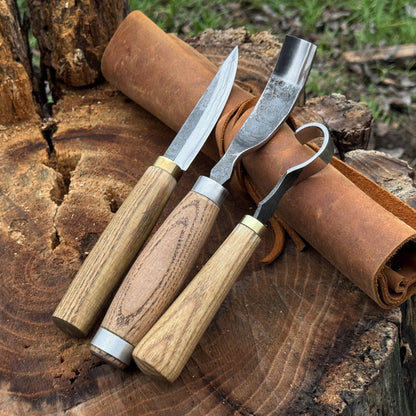 3 - Piece Spoon Carving Tool Set - 14