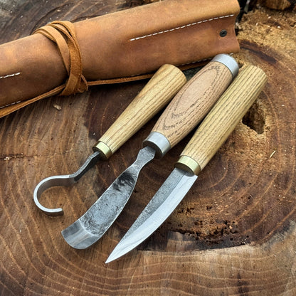 3 - Piece Spoon Carving Tool Set - 13