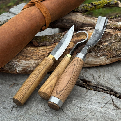 3 - Piece Spoon Carving Tool Set - 16