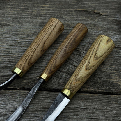 3 - Piece Spoon Carving Tool Set with Sharpening Board - 5