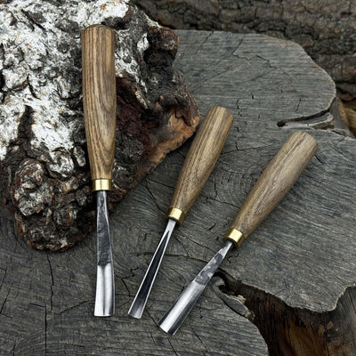 3 - Piece Wood Carving Chisel & Gouge Set - 5