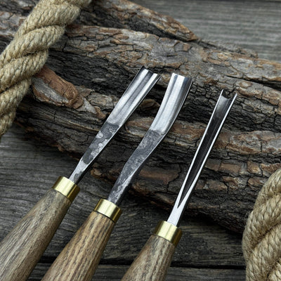3 - Piece Wood Carving Chisel & Gouge Set - 7