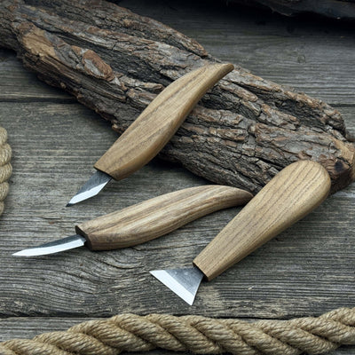 3 - Piece Wood Carving Knife Set - 9