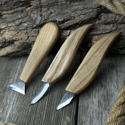 3 - Piece Wood Carving Knife Set - 8