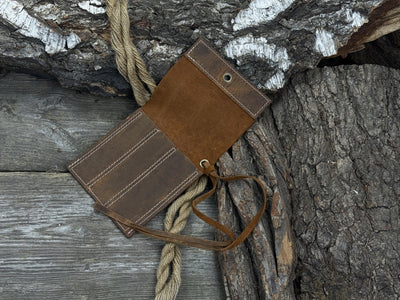 3 Pocket Leather Tool Roll for Chisels, Knives, and Small Hand Tools - 1