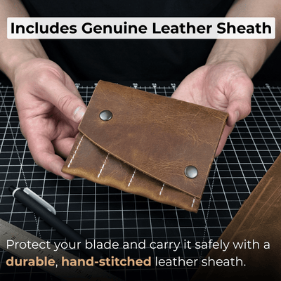 4 - Piece Diamond Style Leather Pricking Iron Set, 1, 2, 4, 6 Prongs - 5