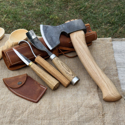 4-Piece Spoon Carving Tool Set - 1