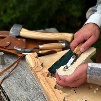 4-Piece Spoon Carving Tool Set - 4