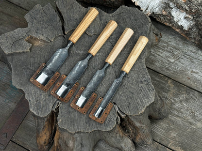 4 - Piece Straight Gouge Set - 4