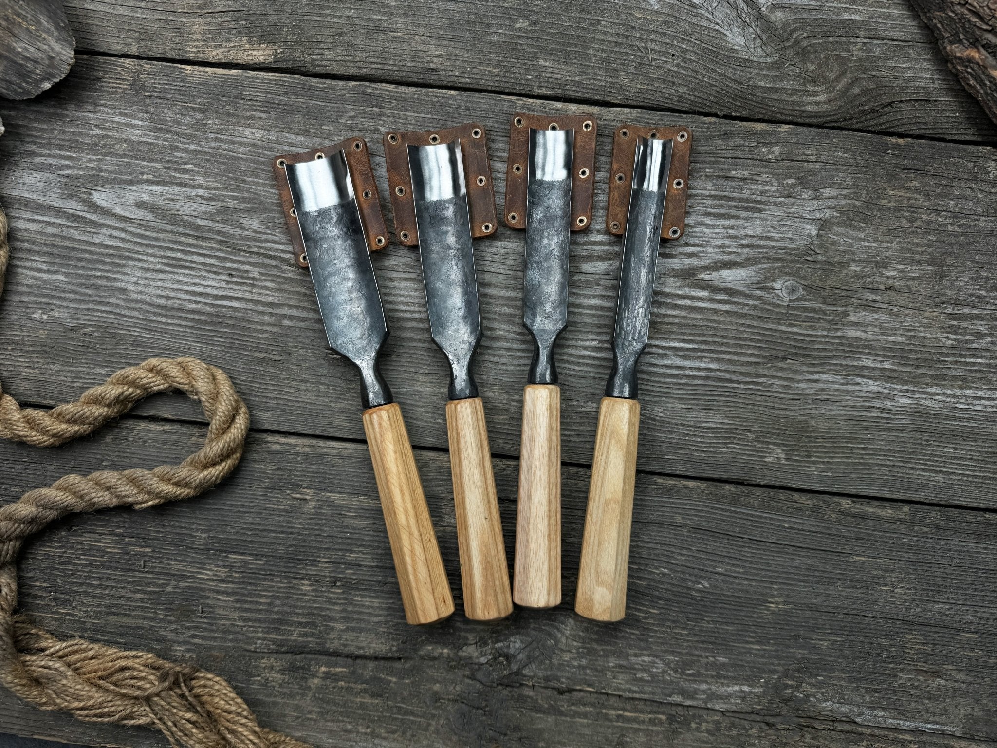 4 - Piece Straight Gouge Set - 5