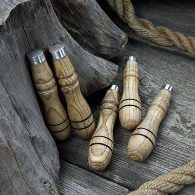 5 - Piece Ash Handle Set with Rings - 3