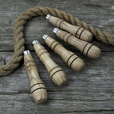 5 - Piece Ash Handle Set with Rings - 2