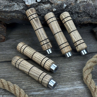 5 - Piece Ash Wood Handle Set - 4