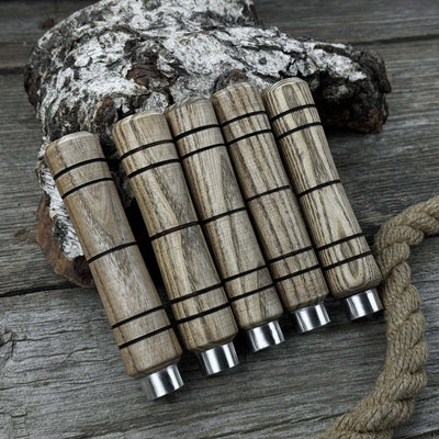 5 - Piece Ash Wood Handle Set - 8