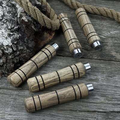 5 - Piece Ash Wood Handle Set - 3