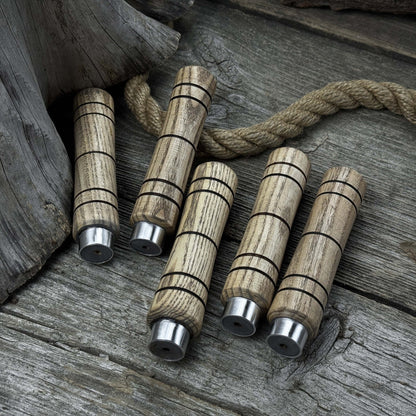 5 - Piece Ash Wood Handle Set - 3