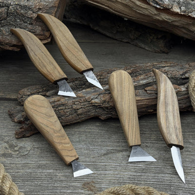 5 - Piece Whittling Carving Knife Set - 9