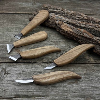 5 - Piece Whittling Carving Knife Set - 8