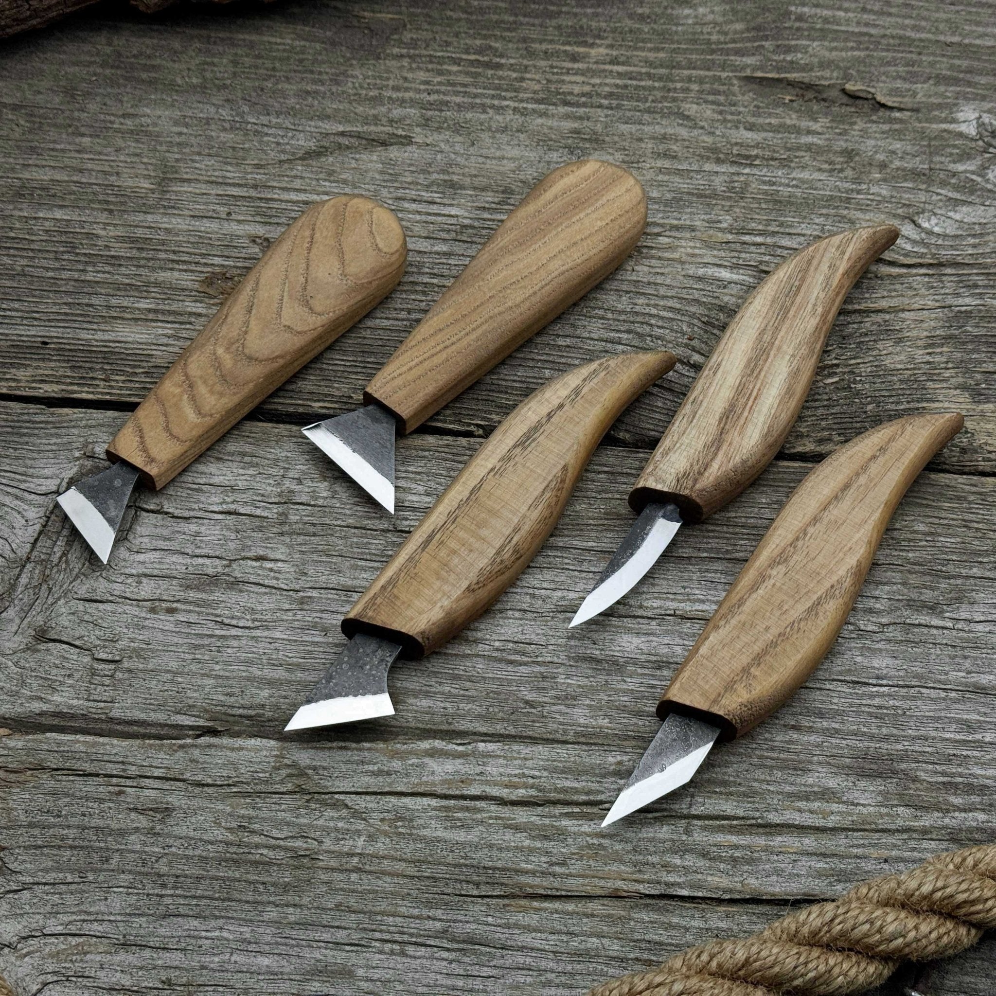 5 - Piece Whittling Carving Knife Set - 7